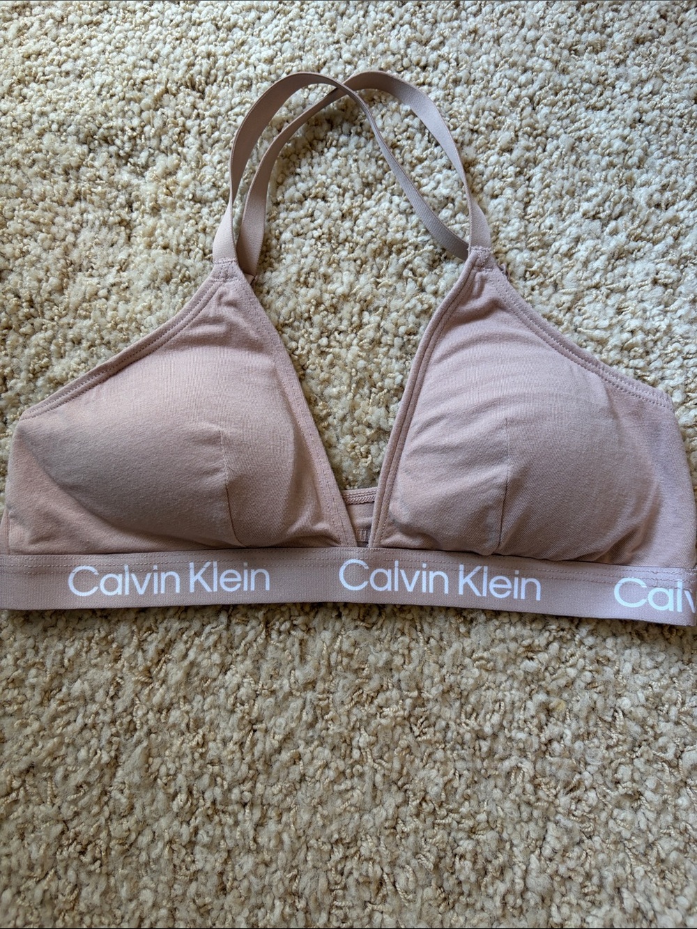 NWOT Calvin Klein Nude Bra